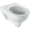 Image de Geberit, Cuvette toilettes + bidet, WC surbaissé Renova blanc mural 203040000