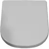 Image de Geberit, Abattant WC, Siège WC RENOVA PLAN charnières inox blanc