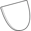Image de Geberit, Abattant WC, Keramag / Couvercle d'urinoir Renova Plan blanc 572130000