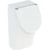 Image de Geberit, Cuvette toilettes + bidet, Urinoir Renova Plan avec couvercle et fixation blanc 235120000