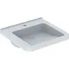 Image de Geberit, Lavabo, Renova Nr. 1 Comfort lavabo, encastrable, 550x525 mm, avec percement pour robinetterie, sans (525 mm, 550 mm)