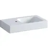 Image de Geberit, Lavabo, Plan de toilette iCon tablette gauche 53 cm blanc 124153000 (310 mm, 530 mm)