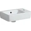 Image de Geberit, Lavabo, Lave-mains Renova Compact 40 x 25 cm blanc trou de robinetterie à droite 276140000 (250 mm, 400 mm)