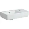 Image de Geberit, Lavabo, Keramag / Lave-mains Renova Compact 50 cm Tablette à droite blanc 276250000 (250 mm, 500 mm)