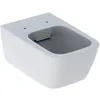 Image de Geberit, Cuvette toilettes + bidet, Keramag / WC profonds iCon Square blanc mural 201950000