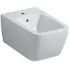 Image de Geberit, Cuvette toilettes + bidet, iCon Square bidet mural 231910, forme fermée