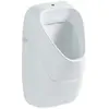 Image de Geberit, Cuvette toilettes + bidet, urinoir Alivio, entrée par le haut, sortie par l'arrière ou par le bas, 238150