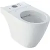 Image de Geberit, Cuvette toilettes + bidet, Keramag / WC profonds pour WC combiné iCon blanc avec revêtement 200460600 sans splka