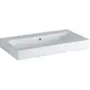 Image de Geberit, Lavabo, iCon lavabo 750x485mm blanc, 124078 sans trou de robinetterie (485 mm, 750 mm)