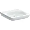 Image de Geberit, Lavabo, Keramag Renova Nr. 1 Lavabo confort, accessible en fauteuil roulant, 550x550mm, avec trou pour (550 mm, 550 mm)
