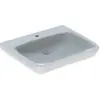 Image de Geberit, Lavabo, Plan de toilette RENOVA COMFORT 650x550mm accessible m HL o ÜL blanc (550 mm, 650 mm)