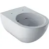 Image de Geberit, Cuvette toilettes + bidet, Keramag / Toilettes profondes sans rebord Acanto mural blanc 500600012