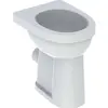 Image de Geberit, Cuvette toilettes + bidet, Keramag Renova Nr. 1 Comfort WC au sol, chasse d'eau plate, surélevée, 6 l, sortie horizontale, 2
