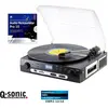 Image de Q-Sonic UPL-855.MP3 (Automatique), Platine, Noir