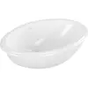 Image de Villeroy & Boch, Lavabo, V&B lavabo à encastrer EVANA 500x350mm, avec cuvette ronde we C (350 mm, 500 mm)