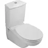 Image de Villeroy & Boch, Cuvette toilettes + bidet, WC surbaissé pour combinaison O.Novo blanc mural sans plinthe et sans cuvette de WC
