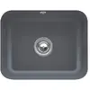 Image de Villeroy & Boch, Évier, Villeroy&Boch Evier, Evier de cuisine Cisterna 60C Graphite 550x440mm, Largeur meuble bas 60cm (Evier sous plan, 44 cm, 55 cm)