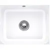 Image de Villeroy & Boch, Évier, Villeroy&Boch Evier, Evier de cuisine Cisterna 60C Blanc Alpin 550x440mm, Largeur meuble bas 60cm (Evier sous plan, 44 cm, 55 cm)