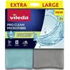 Image de Vileda Universaltuch mit Enzymen Pro Clean 2 tlg., Ustensiles de nettoyage, Bleu, Gris