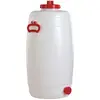Image de Graf, Réservoir de stockage, Fût rond debout 50 litres blanc