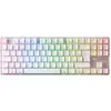 Image de CHERRY Xtrfy Mx 8.2 Pro Tmr Wireless French Layout Nms Fr Wrls (FR, Filaire, Sans fil), Clavier, Blanc, Argent
