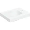 Image de Geberit, Lavabo, iCon Light lave-mains, 38 cm x 28 cm, sans trou de robinetterie, sans trop-plein, surface de (280 mm, 380 mm)