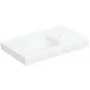 Image de Geberit, Lavabo, iCon Light lave-mains, 53 cm x 31 cm, avec trou de robinetterie à droite, sans trop-plein (310 mm, 530 mm)