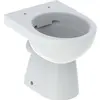 Image de Geberit, Cuvette toilettes + bidet, WC au sol Keramag / Renova cuvette sans rebord blanc KeraTect émaillé spécial sans siège WC