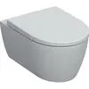 Image de Geberit, Cuvette toilettes + bidet, iCon wc-pack met hanging diepspoel toilet rimfree en wc bril met softclose en quickrelease 53 cm, al