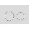 Image de Geberit Omega 20 bedieningspaneel mat wit voor Geberit Omega inbouwreservoir 12cm
