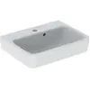 Image de Geberit, Lavabo, Keramag / Lave-mains Renova Plan 50 cm blanc 501628001 (380 mm, 500 mm)