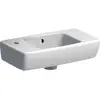 Image de Geberit Renova Compact Fontein 1 KRG L Overloop 45x25x14,5 cm Glans Wit