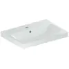 Image de Geberit, Lavabo, Keramag / lavabo iCon Light 60 cm encastré blanc avec KeraTect émail spécial 501841002 (420 mm, 600 mm)
