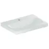 Image de Geberit, Lavabo, iCon Light lavabo, 60 cm x 42 cm, avec trou pour robinetterie, sans trop-plein,501841 (420 mm, 600 mm)