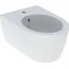 Image de Geberit, Cuvette toilettes + bidet, Bidet Keramag / iCon suspendu blanc sans revêtement 501898001
