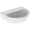 Image de Geberit, Lavabo, Renova lave-mains, sans trou de robinetterie, trop-plein asymétrique, largeur : 45cm (360 mm, 450 mm)