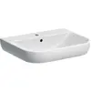 Image de Geberit, Lavabo, Keramag / lavabo Smyle 60 cm blanc avec revêtement 500228018 (480 mm, 600 mm)