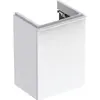 Image de Geberit, Meuble sous-lavabo, Keramag / Armoire sous lavabo Smyle Square Transchlag droite pour lave-mains 44,2 c (44.20 x 35.60 x 61.70 cm)