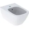 Image de Geberit, Cuvette toilettes + bidet, Bidet mural Smyle Square blanc 500209011