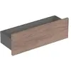 Image de Geberit, Rangement pour douche, Tablette murale Smyle Square, 500362, 45x14,8x14,3 cm (45 x 14.30 x 14.80 cm)