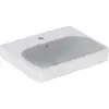 Image de Geberit, Lavabo, Keramag / lavabo Smyle Square 55 cm blanc 500259011 (440 mm, 550 mm)