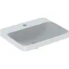 Image de Geberit, Lavabo, VariForm lavabo encastré rectangulaire, 550x450mm, avec trou pour robinet, sans trop-plein (450 mm, 550 mm)
