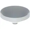 Image de Geberit, Lavabo, Keramag VariForm lavabo encastré rond, 400mm, sans trou pour robinet, sans trop-plein (590 mm, 400 mm)