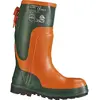 Image de Feldtmann, Chaussures de travail, Botte de sécurité forestière Ulme taille 45 olive/orange caoutchouc naturel SB E SRA EN ISO 20345 (AUTO-SERVICE, 45)