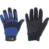 Image de Elysee, Gants de protection, Gant en similicuir Mechanical Master taille 9 noir/bleu simili-cuir EN 388 catégorie EPI II (9)