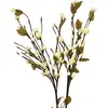 Image de Europalms, Plantes artificielles, Arche de camélia, avec LED, blanc, 50cm