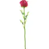 Image de Europalms, Plantes artificielles, Rose en cristal, fleur artificielle, bourgogne, 81cm 12x (81 cm)