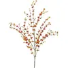 Image de Europalms, Plantes artificielles, Branche d'eucalyptus, artificielle, orange, 110cm