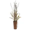Image de Europalms, Plantes artificielles, Branche d'eucalyptus, artificielle, jaune-vert, 110cm