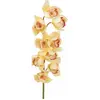Image de Europalms, Plantes artificielles, Branche de cymbidium artificielle, jaune, 90cm (90 cm)